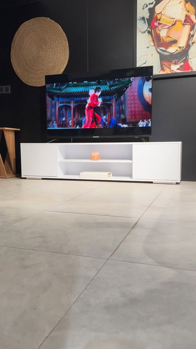 طاولة تلفزيون "أثر" المودرن الملكية || Meuble Tv✨📺